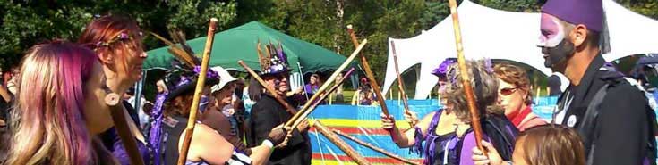 Picture at Pagan Pride, Nottingham on 3rd August 2014.